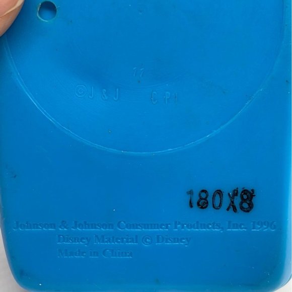 Vintage 1996 Johnson & Johnson Blue Disney S. S. Mickey Rubber Boat - Picture 5 of 5